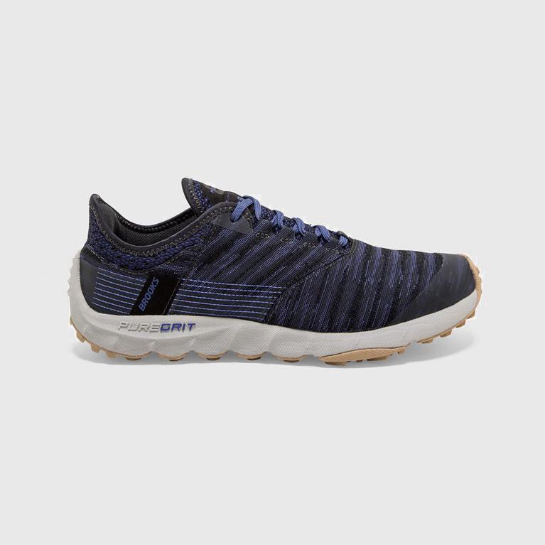 Brooks Puregrit 8 Terrengløpesko Dame Verkkokauppa - Blå - Norge (RXD150286)